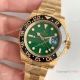 (EW) Swiss Replica Rolex GMT-Master II Yellow Gold Green Dial Watch 2836 Movement (3)_th.jpg